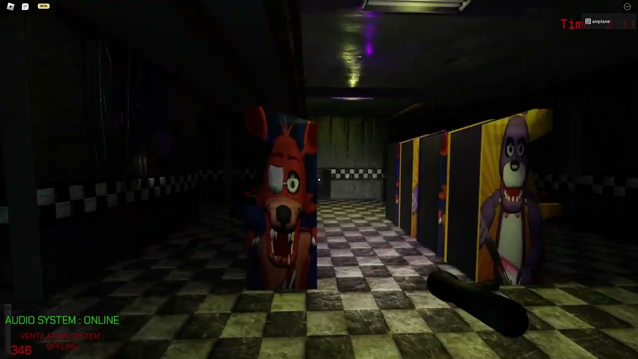 Run boyy run! - Roblox ( Fnaf 2 Doom )