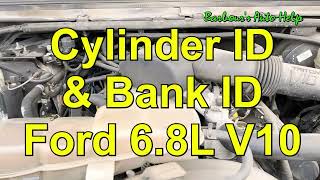 Cylinder and Bank Identification Ford 6.8L V-10