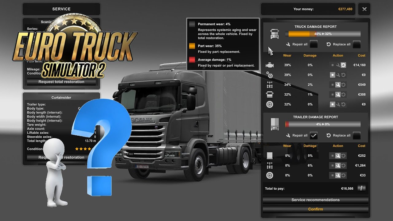 🔧 Comment fonctionne les réparations ? 🔧 - EURO TRUCK SIMULATOR 2 #42