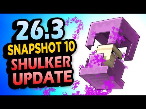 ✅ SHULKER MEJORADO 👉 26.3 Snapshot 10 Minecraft