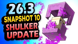 ✅ IMPROVED SHULKER 👉 26.3 Snapshot 10 Minecraft