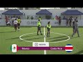 Mexico vs Costa Rica – Bronze medal match – 2022 IBSA Blind Football World Grand Prix Puebla