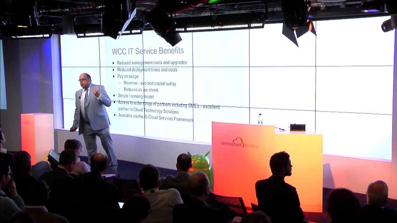 cloud platform competency Atmosphere London 2014 - Tonino Ciuffini - Warwickshire County Council