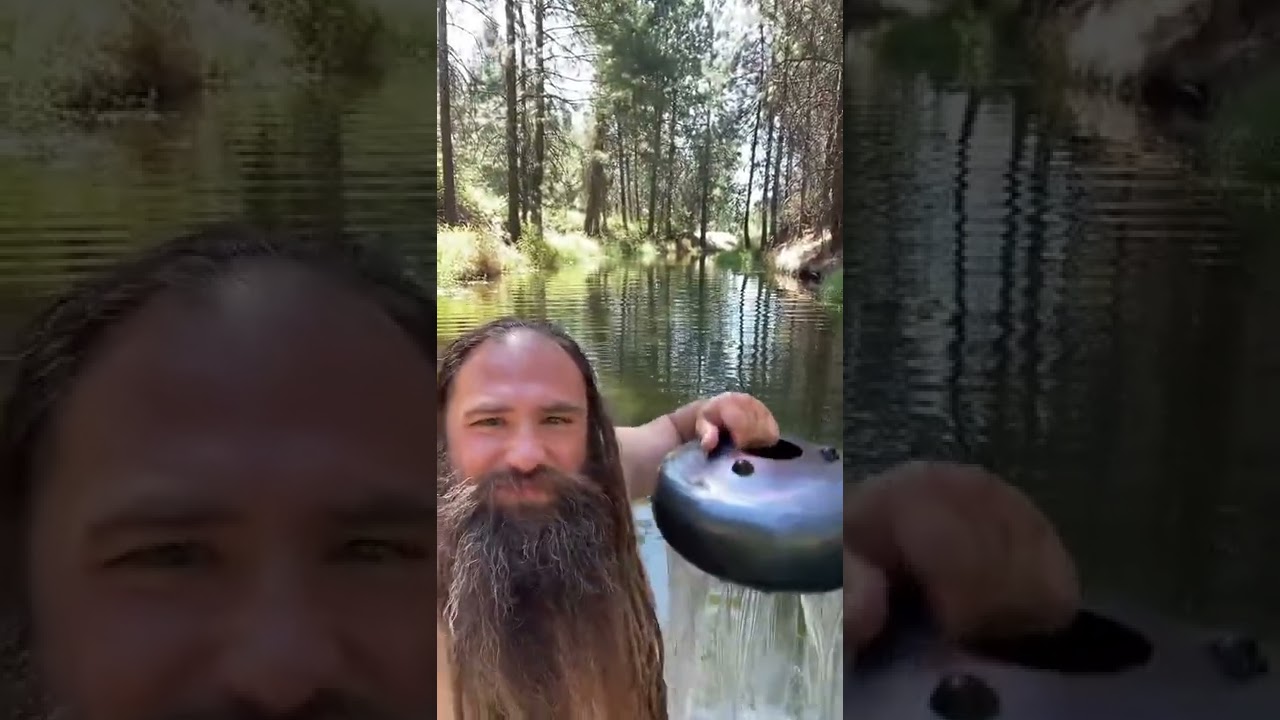 An Hour of Handpan Music in Water 💦🛸💦