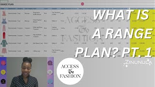 What Is A Range Plan? Pt. 1 | Fashion Buying / Merchandising | Access To Fashion Profile