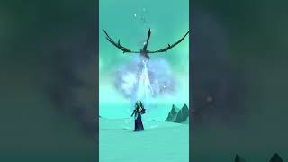 Death Knights Frostwyrm Flying Twice In Midnight