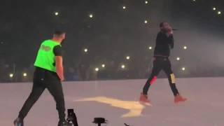 BEEF SQUASHED: Drake Brings Out MEEK MILL in Boston!