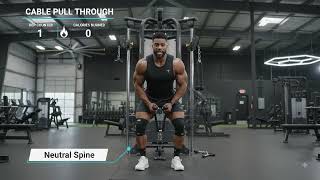 🏋️ Cable Pull Through | Build Strong Glutes & Hamstrings