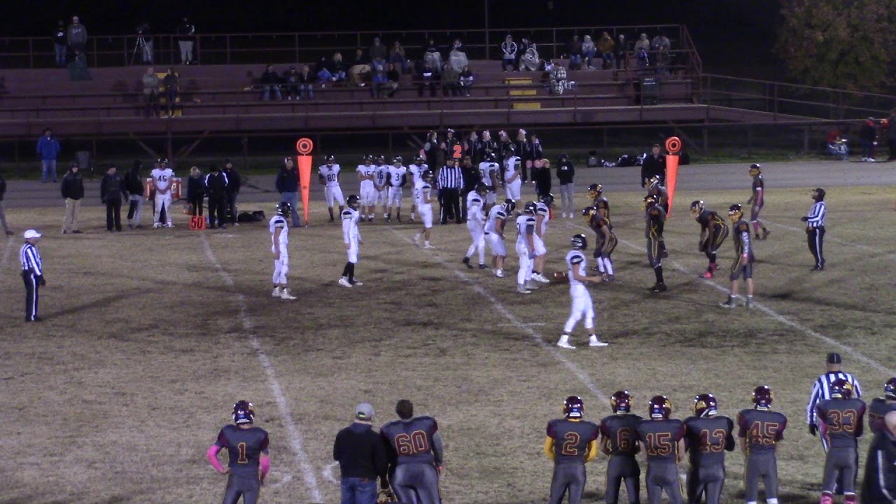 11119 Week 9 football Porum Panthers vs Gans Grizzlies YouTube