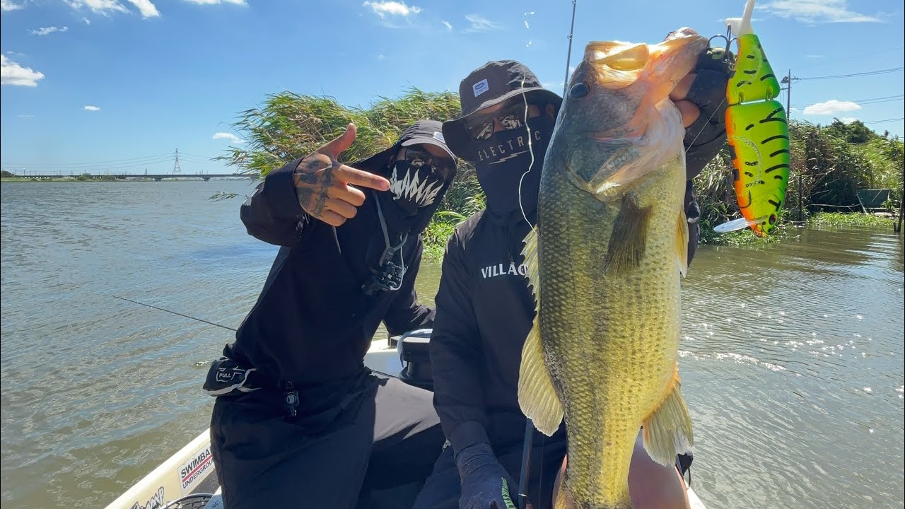 灼熱big bait bass fishing