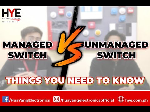 Difference between Managed and Unmanaged Switch w/ Sir Richmond and Sir Chris.