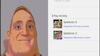 Seeing who has the LONGEST Splatoon 2 playtime on my Friend List