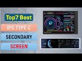 Top 7 IPS TYPE C Secondary Screen in 2025 | Computer Temp Monitor 2025
