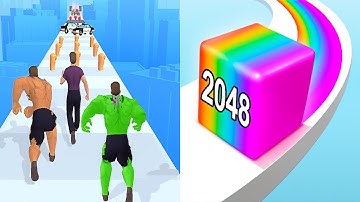 Rage Control 3D VS Jelly Run 2048 - All Level Gameplay Android iOS Ep5