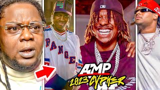 FANUM HAD THE BEST SONG! AMP FRESHMAN CYPHER 2023 REACTION!!!!!
