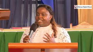 BRILLIANT!! Pastor Dorcas Rigathi's POWERFUL Preaching in front of her husband in Kiambu!!