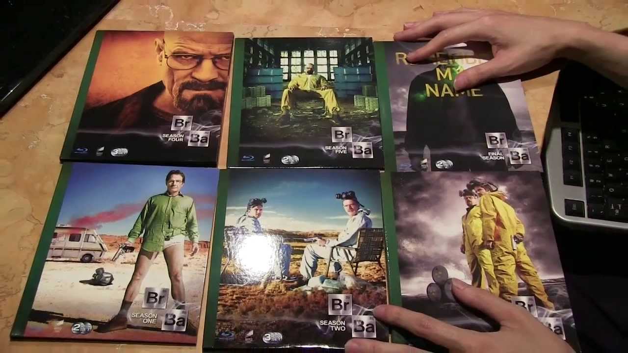 Breaking Bad Complete Series on Blu Ray - Unboxing 