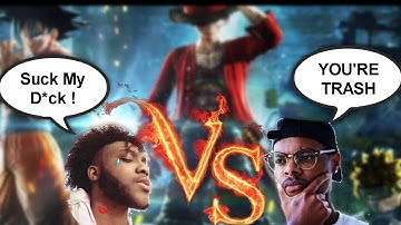 YourRAGE & imDontai 1v1 on JumpForce (GETS TOXIC)