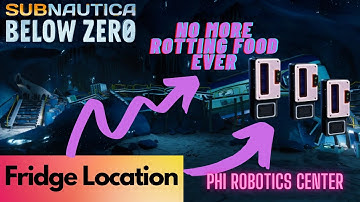 Phi Robotics Centre Fridge Fragments  | Subnautica Below Zero