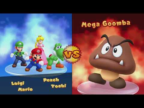 Mario Party 10 - Mushroom Park - Mario vs Peach vs Luigi vs Yoshi