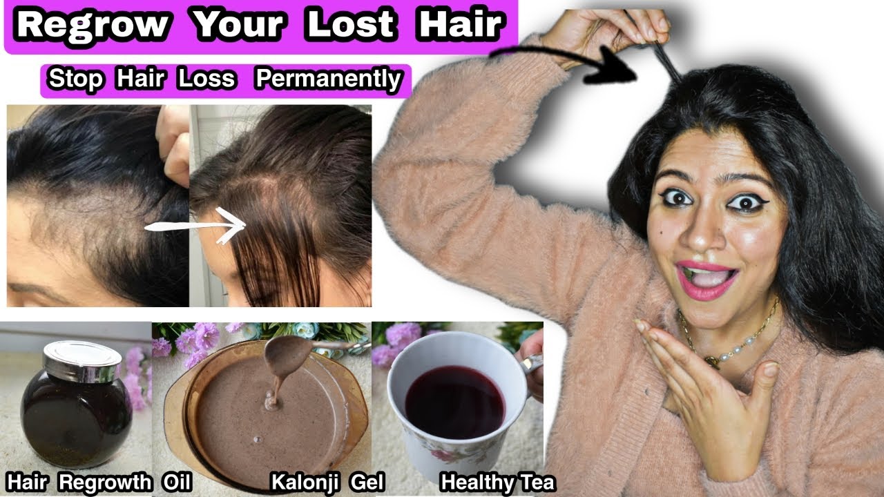 Hair Regrowth Challenge 3 Steps To Regrow Your Lost Hair Naturally