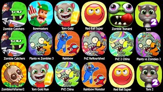 Zombie Catchers,Bowmasters,Tom Gold,Red Ball,Zombie Tsunami,My Tom 2,PvZ 3,PvZ Reflourished,PvZ 2 screenshot 5