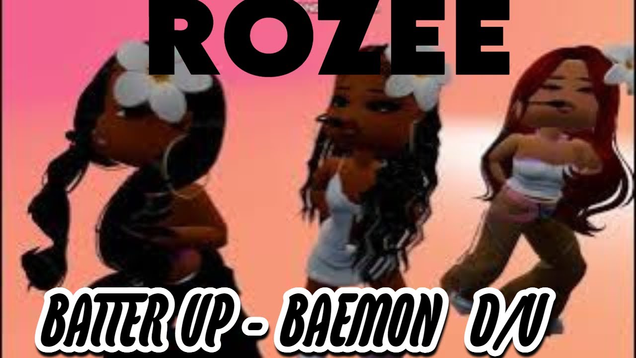 ROZEE (로즈) | 'BATTER UP' D/V | Babymonster | Studio Choom Roblox | HD ...