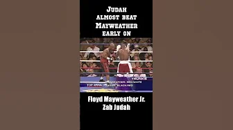 Judah almost beat Mayweather (at least in the early rounds)#boxing #mayweather #zabjudah #mma thumbnail