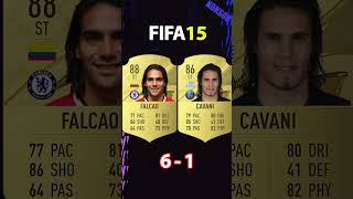 FALCAO VS CAVANI FIFA COMPARISON #shorts #football #fifa10 #fifa23 Resimi