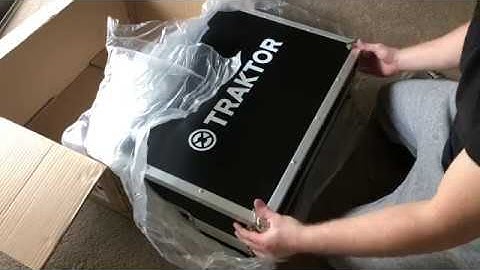 Traktor S4 MK3 Flight Case unpacking/first look video, DJ Real1 IG:Realius1.