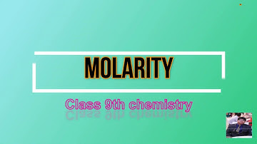 Lecture on Molarity Numerical By Abdullah Mamji in urdu/Hindi
