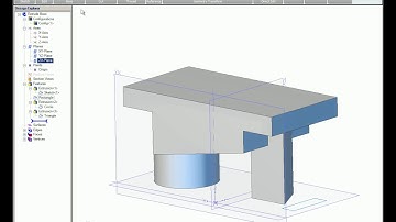 Extrude Boss Cut in Alibre Design (Legacy Interface)