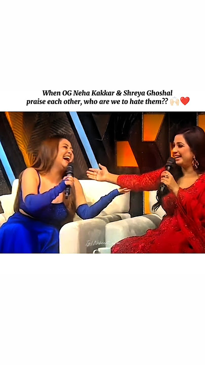 The Ultimate Duo! 😮‍💨❤️‍🔥 #nehakakkar #shreyaghoshal #nehakakkarsongs #shreyaghosalsongs #shorts