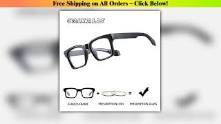 CRIXALIS Prescription Glasses Men Women Fashion Trendy Square Spectacle Frames Female Optical