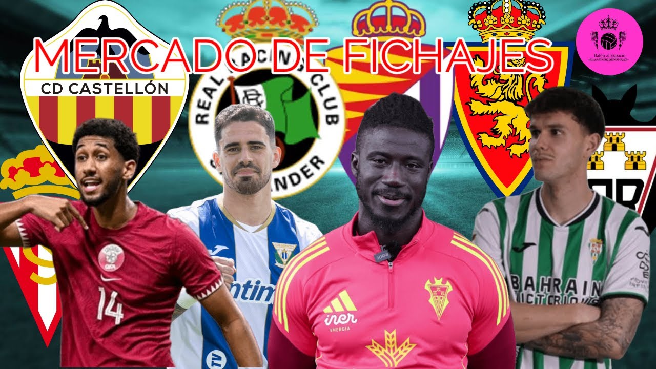 ASÍ ESTÁ EL MERCADO DE FICHAJES EN LA LIGA HYPERMOTION - YouTube