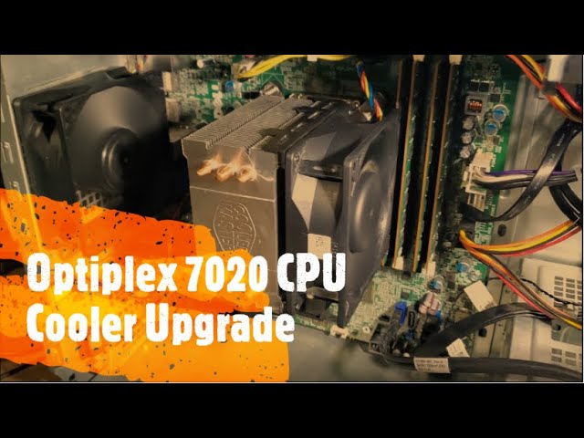 Dell Optiplex 70 Cpu Cooler Upgrade Youtube