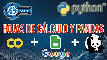 🐍+ 🐼 ¿Cómo usar Pandas con las hojas de Cálculo de Google? | Gspread | Google Colab | ¡Muy Básicol!