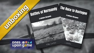 Battles of Normandy & Race to Bastogne || "unboxing"
