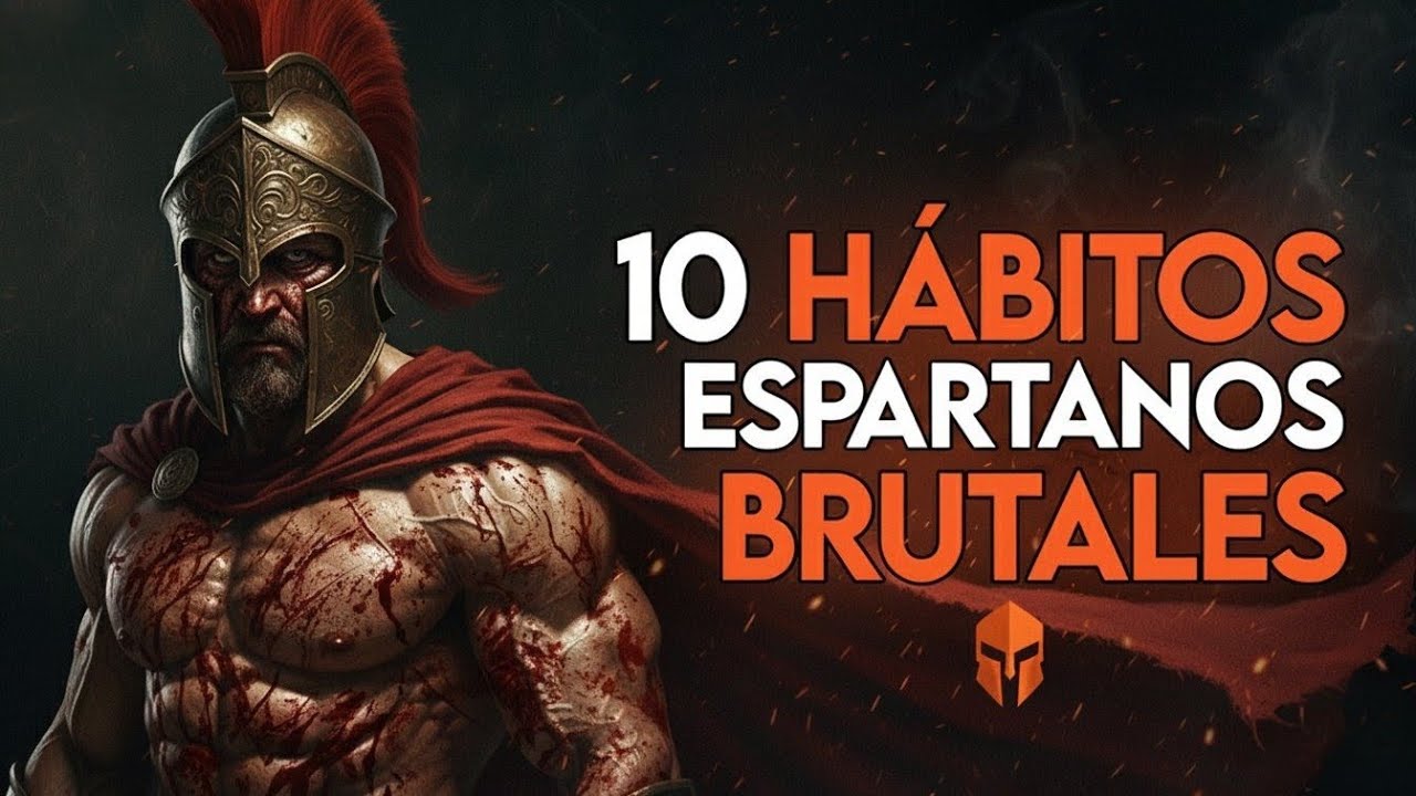 10 HÁBITOS ESPARTANOS para Destruir la Debilidad y Forjar Disciplina de Acero
