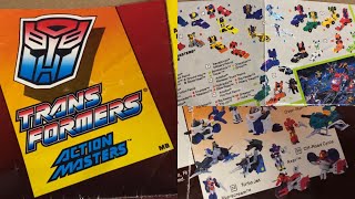 Transformers generation one vintage 1990 toy catalogue. G1 checklist catalog micro masters action