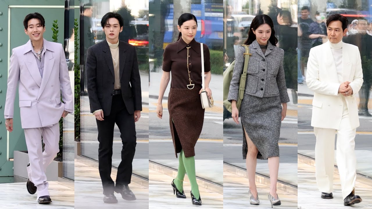 스트레이키즈 리노, 박재범, 이영애, 박규영, 이정재 GUCCI EVENT (구찌 포토콜) 직캠 | 250902