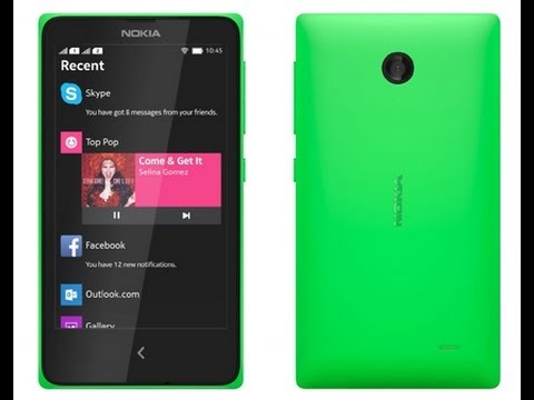 Nokia X Video İnceleme