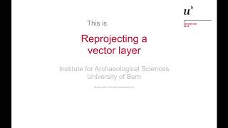 20a - Reprojecting a vector layer