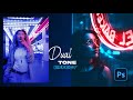 How to make DUAL TONE EFFECT with| Only 2 Layer | Photoshop Editing Secrets🔥 | Creative Dual Tone