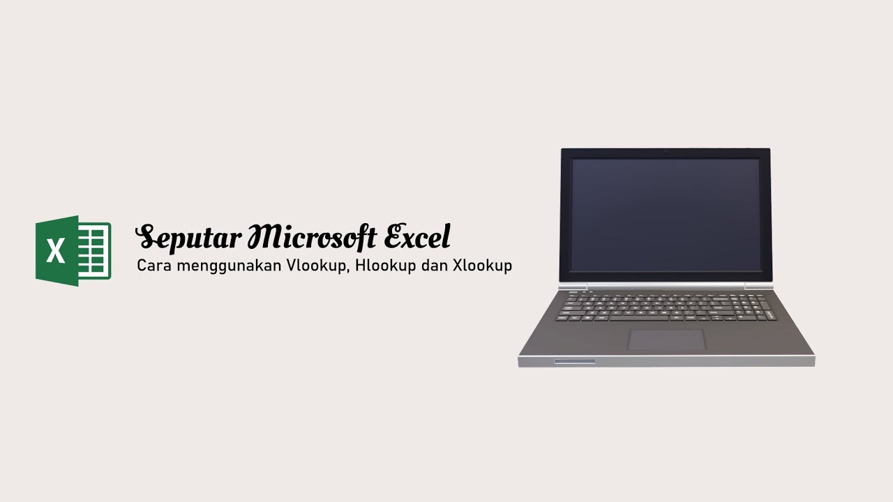 Cara menggunakan function Vlookup Xlookup and Hlookup pada Microsoft