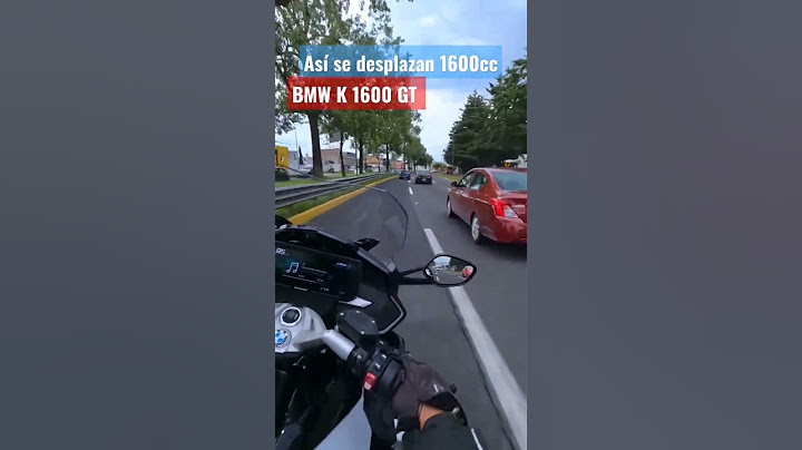 Inicia la prueba de la BMW K 1600 GT