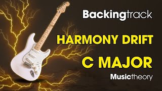 Harmony Drift Guitar Backing Track Jam in C Major