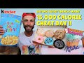 THE 15.000 CALORIE CHEAT DAY Movie | Donuts Baklava Cheesecake Pizza