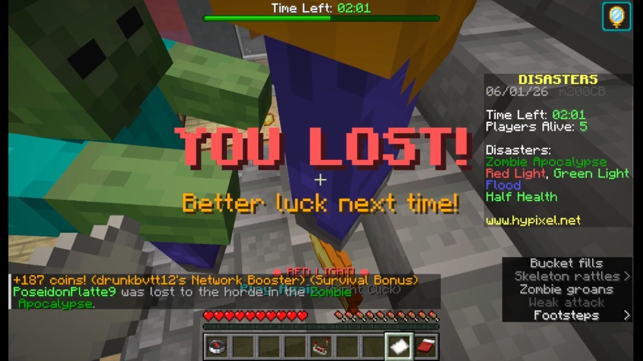 Disasters Challenges 2 - Minecraft Hypixel Disasters - YouTube