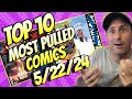 Top 10 most pulled comic books 52224 how does this comic remains on top 
